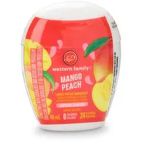 Western Family - Liquid Water Enhancer - Drop The Mango Peach