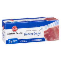 Western Family - Freezer Bags - Medium