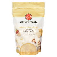 Western Family - Melting Wafers - White Chocolate Flavored, 300 Gram