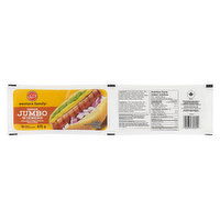 Western Family - Hot Dogs - Skin On Jumbo Wieners, 675 Gram