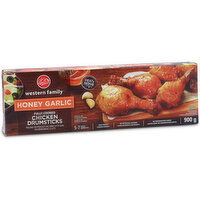 Western Family - Chicken Drumsticks - Honey Garlic, 900 Gram