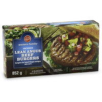 Western Family - Lean Angus Beef Burgers