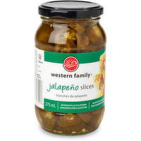 Western Family - Jalapeno Slices, 375 Millilitre