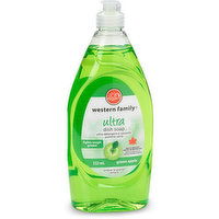 Western Family - Ultra Liquid Dish Soap - Apple, 532 Millilitre