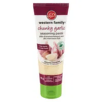 Western Family - Chunky Garlic Seasoning Paste, 115 Gram