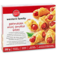 Western Family - Mini Smokie Bites - Parmesan, 292 Gram