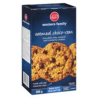 Western Family - Oatmeal Choco-Cran Cookie, 300 Gram