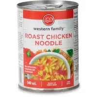 Western Family - Roast Chicken Noodle Soup