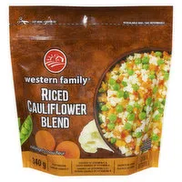 Western Family - Riced Cauliflower Blend, 340 Gram