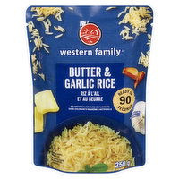 Western Family - Butter & Garlic Rice, 250 Gram