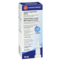Western Family - Nasal Congestion Spray