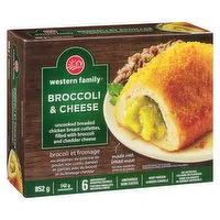 Western Family - Stuffed Chicken Breast Breaded, Broccoli & Cheese