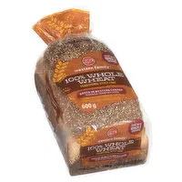 Western Family - 100% Whole Wheat Bread Traditional Loaf Bread