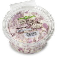 Onion - Red, Diced, 198 Gram