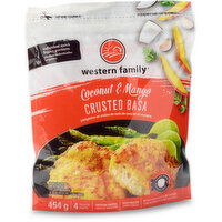 Western Family - Coconut & Mango Crusted Basa Fillets, 454 Gram