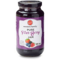 Western Family - Pure Four Berry Berry Jam