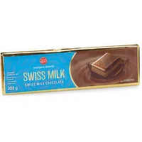 Western Family - Swiss Milk Chocolate Bar, 300 Gram