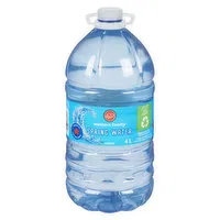 Western Family - Spring Water, 4 Litre