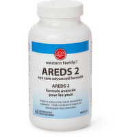 Western Family - Eye Care Advanced Formula Areds 2, 60 Each