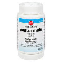 Western Family - Multra Mutli for Men, 90 Each