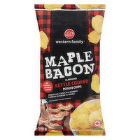 Western Family - Maple Bacon Kettle Potato Chips