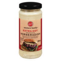 Western Family - Prepared Horseradish, Extra Hot, 250 Millilitre