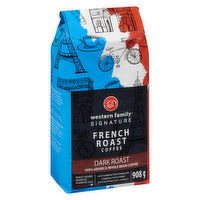 Western Family - Signature French Roast Whole Bean Coffee, Dark Roast, 908 Gram