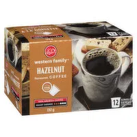 Western Family - Hazelnut Coffee Pods, 12 Each