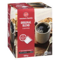 Western Family - Original Blend Coffee Pods, 48 Each