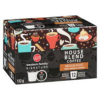 Western Family - Signature House Blend Coffee K-Cups, Medium Roast