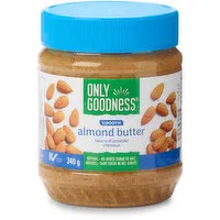 Only Goodness - Smooth Almond Butter, 340 Gram