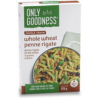 Only Goodness - Pasta, Whole Grain Whole Wheat Rigate, 375 Gram