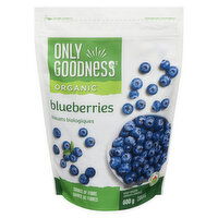 Only Goodness - Organic Blueberries, 600 Gram