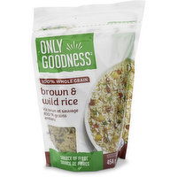 Only Goodness - 100% Whole Grain Brown & Wild Rice, 454 Gram