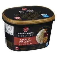 Western Family - Signature Maple Walnut Ice Cream, 1.65 Litre