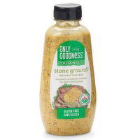 Only Goodness - Organic Stone Ground Prepared Mustard, 325 Millilitre