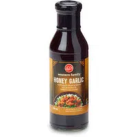 Western Family - Honey Garlic Cooking & Dipping Sauce, 350 Millilitre