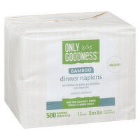 Only Goodness - Bamboo Dinner Napkins, 1 Each