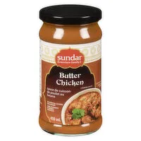 Sundar - Butter Chicken Cooking Sauce, 410 Millilitre