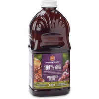 Western Family - Cranberry Grape 100% Juice Blend, 1.89 Litre