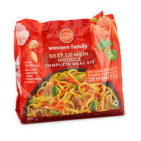 Western Family - Beef Lo Mein Noodle Meal Kit, 907 Gram