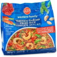 Western Family - Teriyaki Shrimp Fried Rice Meal Kit, 907 Gram