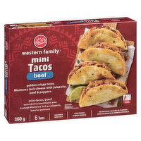 Western Family - Beef Mini Tacos, 360 Gram