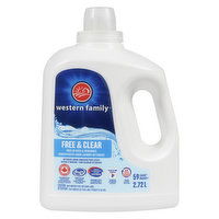 Western Family - Concentrated Liquid Laundry Detergent,, 2.72 Litre