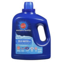 Western Family - Liquid Laundry Detergent, Cold Water Fresh Scent, 2.72 Litre