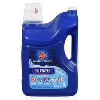 Western Family - Concentrated Liquid Laundry Detergent, Oxi Power, 4.55 Litre