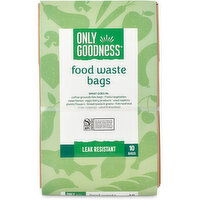 Only Goodness - 100% Compostable Food Waste Bags, 10 Each