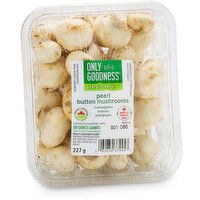 Only Goodness - Pearl Button Mushrooms, Organic, 227 Gram