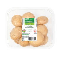 Only Goodness - Organic Crimini Mushrooms, 227 Gram