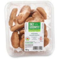 Only Goodness - Shiitake Mushrooms, Organic, 100 Gram